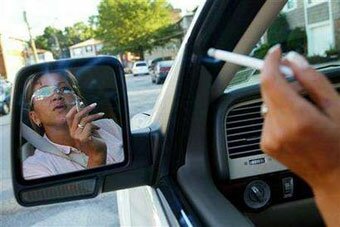 Водителям запретят курить