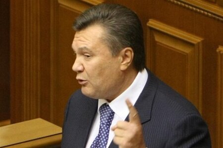 Янукович отметился очередным ляпом выступив в Раде